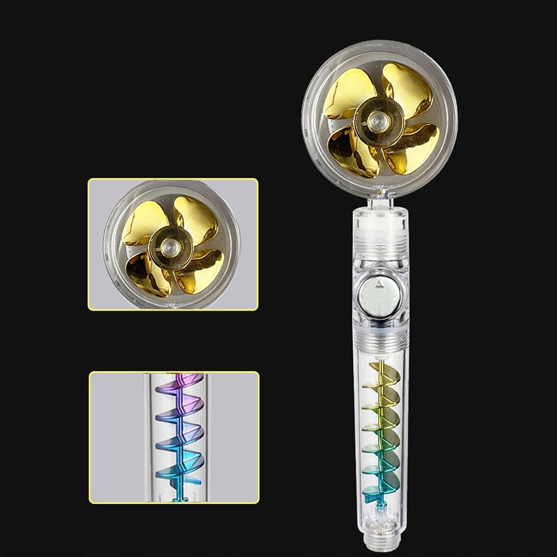 Modern Bathroom Shower Head Plastic Handheld Shower Head with Adjustable Water Flow Clearhalo 'Bathroom Remodel & Bathroom Fixtures' 'Home Improvement' 'home_improvement' 'home_improvement_shower_heads' 'Shower Heads' 'shower_heads' 'Showers & Bathtubs Plumbing' 'Showers & Bathtubs' 1200x1200_c22466eb-d466-49c3-94c2-433e10567e7e