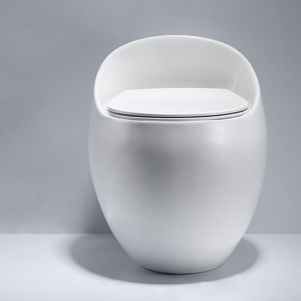 Modern UF Siphon Jet Toilet Bowl Floor Mount Flush Toilet with Toilet Seat Clearhalo 'Bathroom Remodel & Bathroom Fixtures' 'Home Improvement' 'home_improvement' 'home_improvement_toilets' 'Toilets & Bidets' 'Toilets' 1200x1200_c2266de0-9bf8-4fd3-8828-1cc05f7427e7