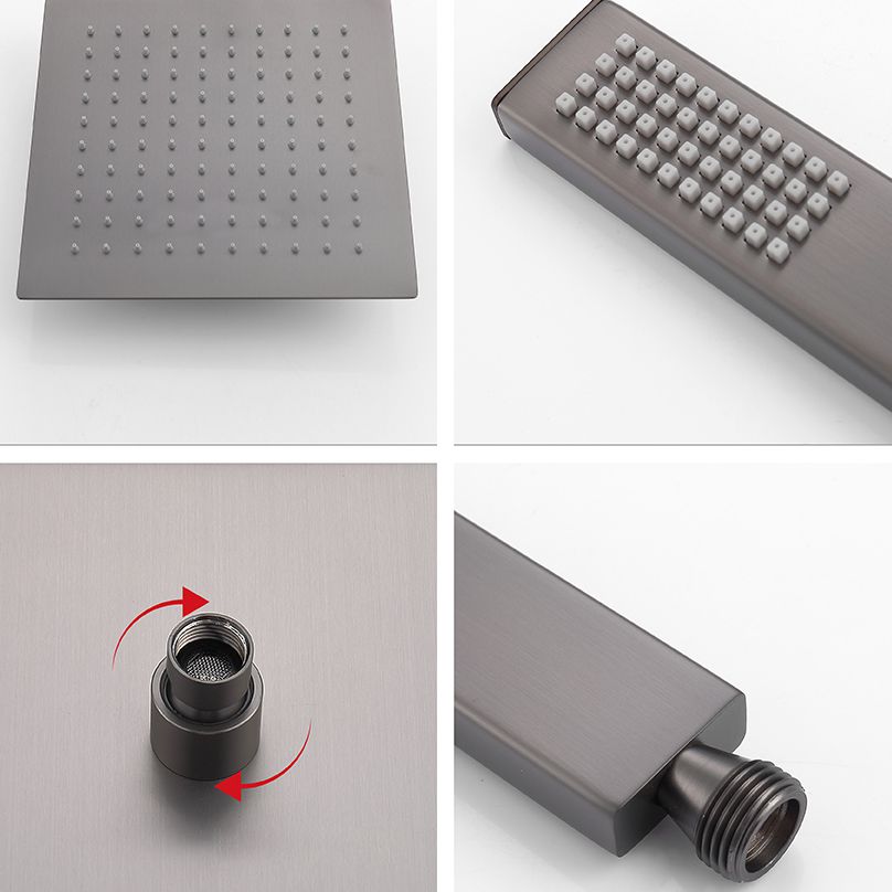 Shower System Massage Jet Lever Handheld Shower Head Shower Combo Clearhalo 'Bathroom Remodel & Bathroom Fixtures' 'Home Improvement' 'home_improvement' 'home_improvement_shower_faucets' 'Shower Faucets & Systems' 'shower_faucets' 'Showers & Bathtubs Plumbing' 'Showers & Bathtubs' 1200x1200_c25a924e-dcfa-438d-8c41-d89c0d119dcb