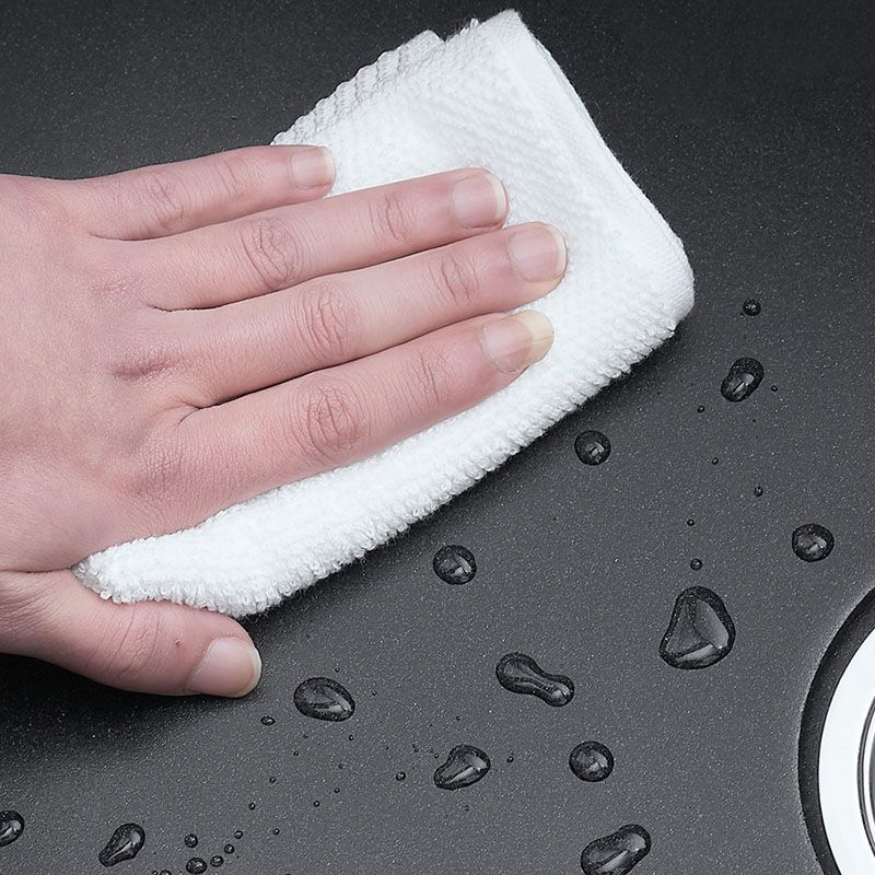 Single Bowl Kitchen Sink Quartz Round Shape Kitchen Sink with Strainer Clearhalo 'Home Improvement' 'home_improvement' 'home_improvement_kitchen_sinks' 'Kitchen Remodel & Kitchen Fixtures' 'Kitchen Sinks & Faucet Components' 'Kitchen Sinks' 'kitchen_sinks' 1200x1200_c26cb17f-5046-4844-8fa0-27073779204e