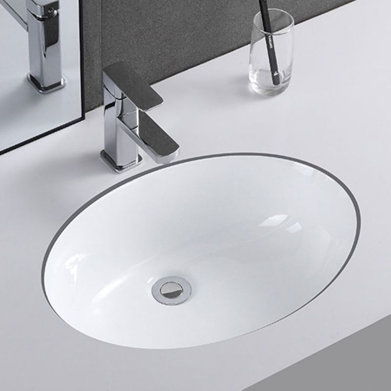 Classic Porcelain Bathroom Sink Trough Bathroom Sink in White Clearhalo 'Bathroom Remodel & Bathroom Fixtures' 'Bathroom Sinks & Faucet Components' 'Bathroom Sinks' 'bathroom_sink' 'Home Improvement' 'home_improvement' 'home_improvement_bathroom_sink' 1200x1200_c2962369-04fb-4cb1-b536-067fd588f854