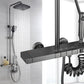 Modern Shower Trim Brass Adjustable Shower Head Wall Mounted Shower Head Combo Clearhalo 'Bathroom Remodel & Bathroom Fixtures' 'Home Improvement' 'home_improvement' 'home_improvement_shower_faucets' 'Shower Faucets & Systems' 'shower_faucets' 'Showers & Bathtubs Plumbing' 'Showers & Bathtubs' 1200x1200_c29725c0-3b5a-4865-88ea-dc07d85ab860