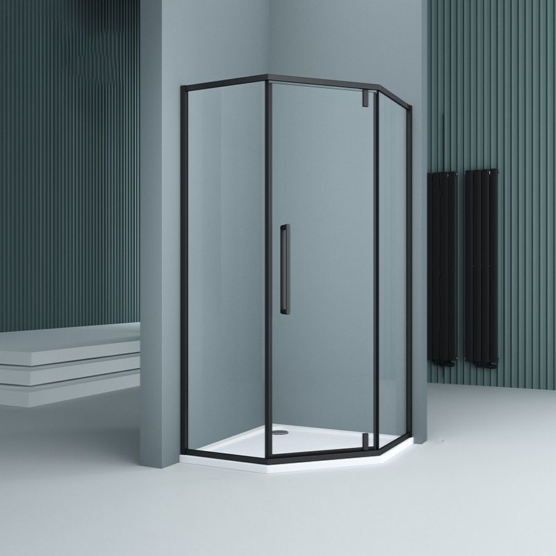 Transparent Shower Bath Door Pivot Scratch Resistant Shower Bath Door ...
