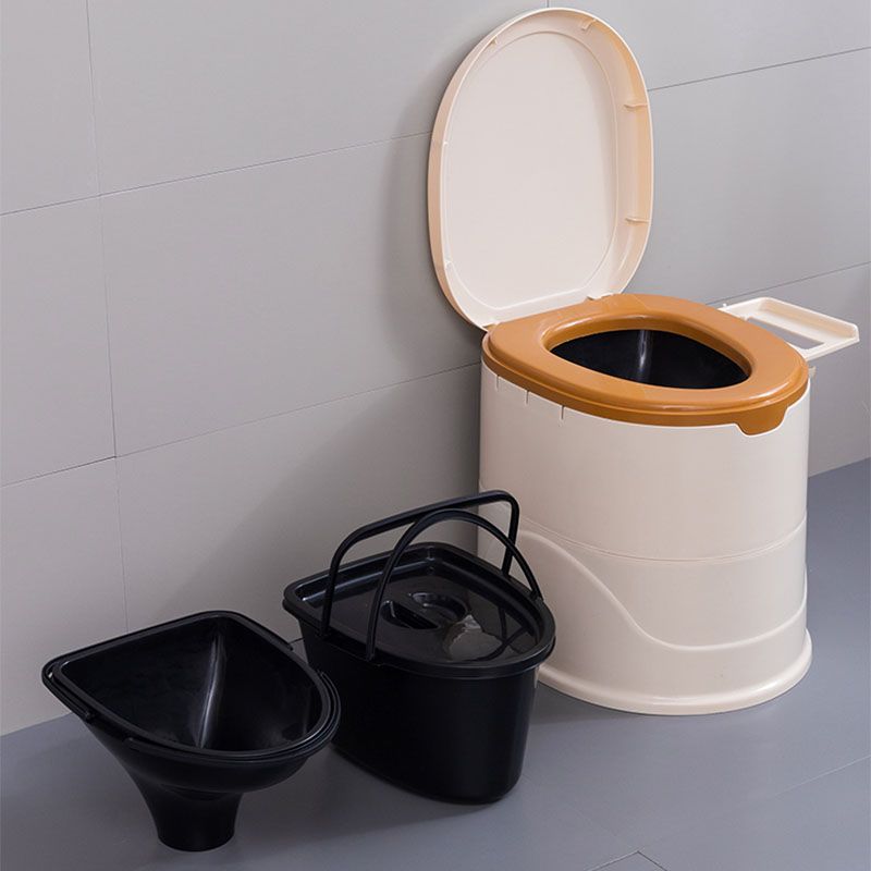 Floor Mounted Plastic Flush Toilet One-Piece Toilet Modern Toilet Bowl Clearhalo 'Bathroom Remodel & Bathroom Fixtures' 'Home Improvement' 'home_improvement' 'home_improvement_toilets' 'Toilets & Bidets' 'Toilets' 1200x1200_c2b0991c-3151-411c-b662-63ea4603c39b