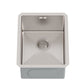 Square Stainless Steel Kitchen Sink Single Bowl Sink with Drain Assembly Clearhalo 'Home Improvement' 'home_improvement' 'home_improvement_kitchen_sinks' 'Kitchen Remodel & Kitchen Fixtures' 'Kitchen Sinks & Faucet Components' 'Kitchen Sinks' 'kitchen_sinks' 1200x1200_c2be580b-c94f-48cd-b4a2-11f42b0a2416
