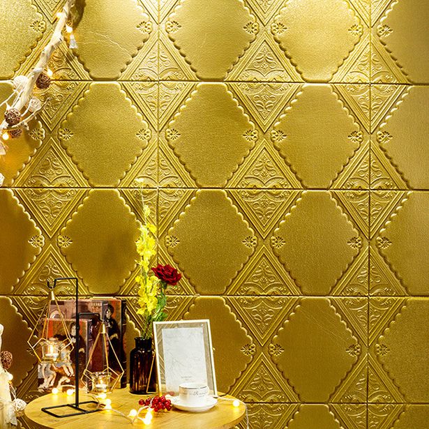 Modern Wall Panels Waterproof 3D Floral Print Peel and Stick Wall Paneling Clearhalo 'Flooring 'Home Improvement' 'home_improvement' 'home_improvement_wall_paneling' 'Wall Paneling' 'wall_paneling' 'Walls & Ceilings' Walls and Ceiling' 1200x1200_c2d08943-ab5c-4dde-809a-23ad7a7a91ef