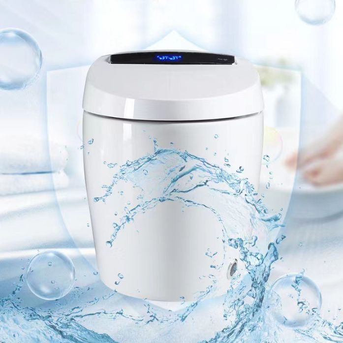 Modern Siphon Jet White Urine Toilet Wall Hung Flush Toilet with Toilet Seat Clearhalo 'Bathroom Remodel & Bathroom Fixtures' 'Home Improvement' 'home_improvement' 'home_improvement_toilets' 'Toilets & Bidets' 'Toilets' 1200x1200_c2db1aa5-992d-478b-8c45-2e8f75002c05