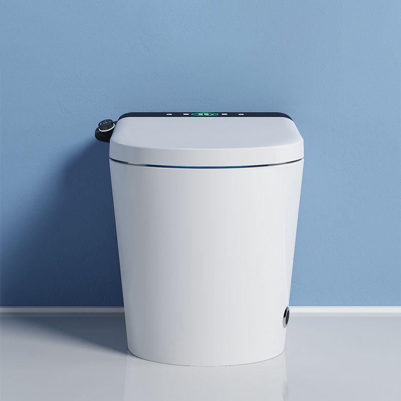 Modern Heated Seat Toilet Bowl Floor Mount ABS Toilet with Toilet Seat Clearhalo 'Bathroom Remodel & Bathroom Fixtures' 'Home Improvement' 'home_improvement' 'home_improvement_toilets' 'Toilets & Bidets' 'Toilets' 1200x1200_c2e621cd-8a9b-4d43-8691-14f7ec3f3996