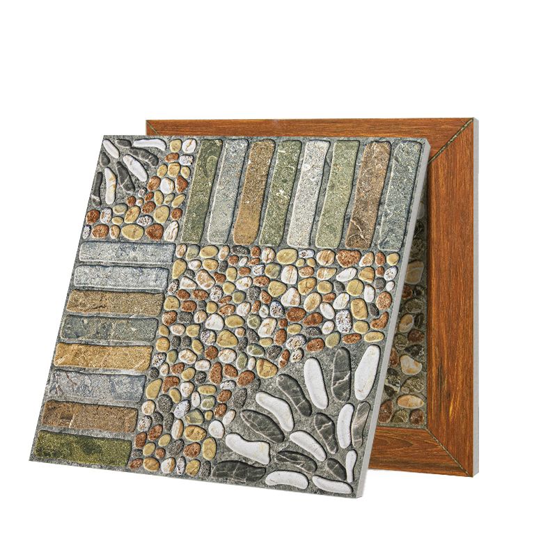 Square Floor Tile Straight Edge Vintage Design Floor Tile for Outdoor Floor Clearhalo 'Floor Tiles & Wall Tiles' 'floor_tiles_wall_tiles' 'Flooring 'Home Improvement' 'home_improvement' 'home_improvement_floor_tiles_wall_tiles' Walls and Ceiling' 1200x1200_c3008211-1eff-47e6-abaa-b37a911a2766