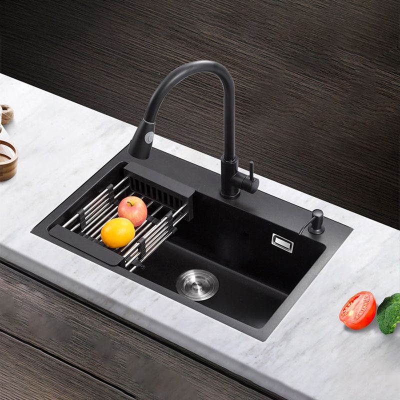 Classic Style Kitchen Sink Corrosion Resistant 2 Holes Stainless Steel Kitchen Sink Clearhalo 'Home Improvement' 'home_improvement' 'home_improvement_kitchen_sinks' 'Kitchen Remodel & Kitchen Fixtures' 'Kitchen Sinks & Faucet Components' 'Kitchen Sinks' 'kitchen_sinks' 1200x1200_c309e1af-c7cc-43c3-9855-c80f7c97e790