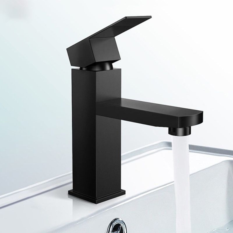 Contemporary Style Faucets One Lever Handles Vessel Sink Bathroom Faucet Clearhalo 'Bathroom Remodel & Bathroom Fixtures' 'Bathroom Sink Faucets' 'Bathroom Sinks & Faucet Components' 'bathroom_sink_faucets' 'Home Improvement' 'home_improvement' 'home_improvement_bathroom_sink_faucets' 1200x1200_c321b7ba-1f2c-4698-9427-4b04be29a9b1