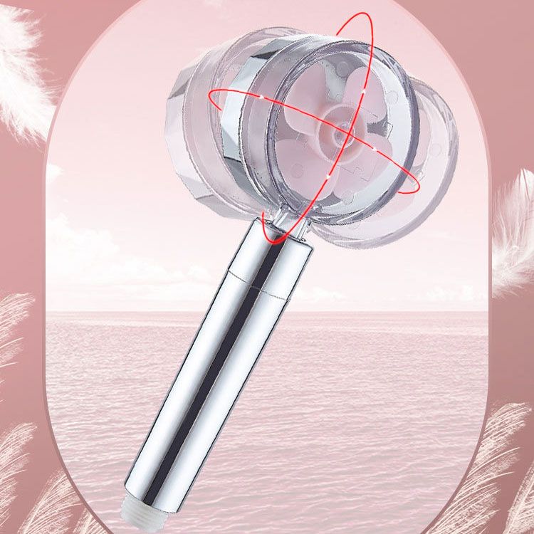 Contemporary Shower Head Combo Handheld Shower Head Plastic Wall-Mount Silver Shower Head Clearhalo 'Bathroom Remodel & Bathroom Fixtures' 'Home Improvement' 'home_improvement' 'home_improvement_shower_heads' 'Shower Heads' 'shower_heads' 'Showers & Bathtubs Plumbing' 'Showers & Bathtubs' 1200x1200_c344eef0-2309-4b00-9485-0dd0c3ff6341