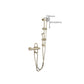 Ultra-Luxury Shower Trim Wall Mounted Included Hand Shower and Faucet Clearhalo 'Bathroom Remodel & Bathroom Fixtures' 'Home Improvement' 'home_improvement' 'home_improvement_shower_faucets' 'Shower Faucets & Systems' 'shower_faucets' 'Showers & Bathtubs Plumbing' 'Showers & Bathtubs' 1200x1200_c34a72c6-4158-48e3-99b8-e08349ec54aa