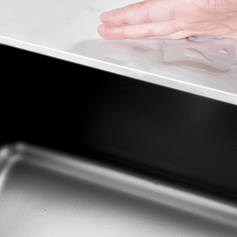 Kitchen Square Sink Stainless Multi-function Faucet Kitchen Sink Clearhalo 'Home Improvement' 'home_improvement' 'home_improvement_kitchen_sinks' 'Kitchen Remodel & Kitchen Fixtures' 'Kitchen Sinks & Faucet Components' 'Kitchen Sinks' 'kitchen_sinks' 1200x1200_c34cc00b-d9d3-475b-871a-c2067f66b75b