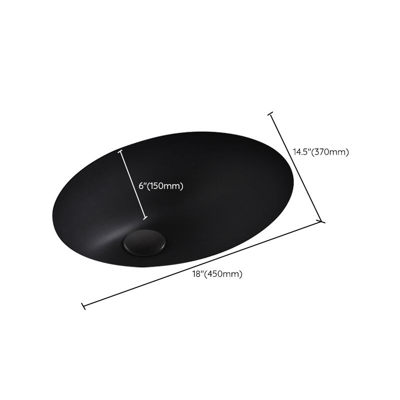 Black Undermount Vanity Sink Modern Porcelain Undermount Vanity Sink Clearhalo 'Bathroom Remodel & Bathroom Fixtures' 'Bathroom Sinks & Faucet Components' 'Bathroom Sinks' 'bathroom_sink' 'Home Improvement' 'home_improvement' 'home_improvement_bathroom_sink' 1200x1200_c34f93e2-18fd-48ad-9059-04f02be52ed9