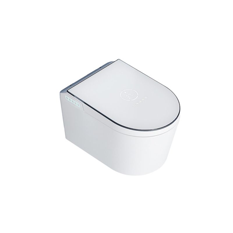 Wall Mounted Modern Flush Intelligent Toilet with Slow Close Seat and Heated Seat Clearhalo 'Bathroom Remodel & Bathroom Fixtures' 'Bidets' 'Home Improvement' 'home_improvement' 'home_improvement_bidets' 'Toilets & Bidets' 1200x1200_c3517add-c87b-47dc-a43f-af0a1bdc28bd