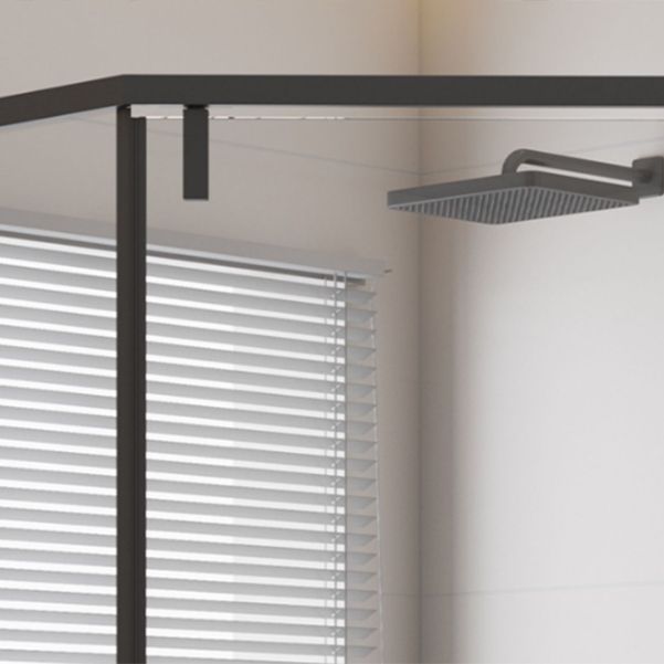 Pivot Grey Shower Bath Door Tempered Scratch Resistant Shower Doors Clearhalo 'Bathroom Remodel & Bathroom Fixtures' 'Home Improvement' 'home_improvement' 'home_improvement_shower_tub_doors' 'Shower and Tub Doors' 'shower_tub_doors' 'Showers & Bathtubs' 1200x1200_c35c5f4f-4fa2-48f1-b493-f92f84630ece