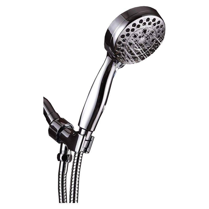 Handheld Shower Head with Hose 4-Sprays Wall-Mount Showerhead Clearhalo 'Bathroom Remodel & Bathroom Fixtures' 'Home Improvement' 'home_improvement' 'home_improvement_shower_heads' 'Shower Heads' 'shower_heads' 'Showers & Bathtubs Plumbing' 'Showers & Bathtubs' 1200x1200_c35dcdd7-5fad-4daf-8287-c4db1084e0d9