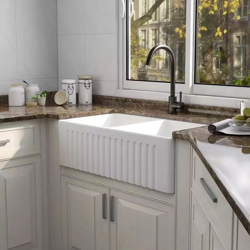 Classic Quartz Kitchen Sink White Apron Fluted Farmhouse Sink Clearhalo 'Home Improvement' 'home_improvement' 'home_improvement_kitchen_sinks' 'Kitchen Remodel & Kitchen Fixtures' 'Kitchen Sinks & Faucet Components' 'Kitchen Sinks' 'kitchen_sinks' 1200x1200_c3693ef2-4229-4dce-b94c-62d094bc62fd