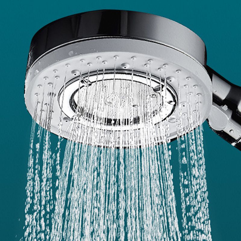 Modern Handheld Shower Head Adjustable Spray Pattern Shower Head in Stainless Steel Clearhalo 'Bathroom Remodel & Bathroom Fixtures' 'Home Improvement' 'home_improvement' 'home_improvement_shower_heads' 'Shower Heads' 'shower_heads' 'Showers & Bathtubs Plumbing' 'Showers & Bathtubs' 1200x1200_c36b9c7e-b7e6-4eb4-94d0-b27ad27b783a
