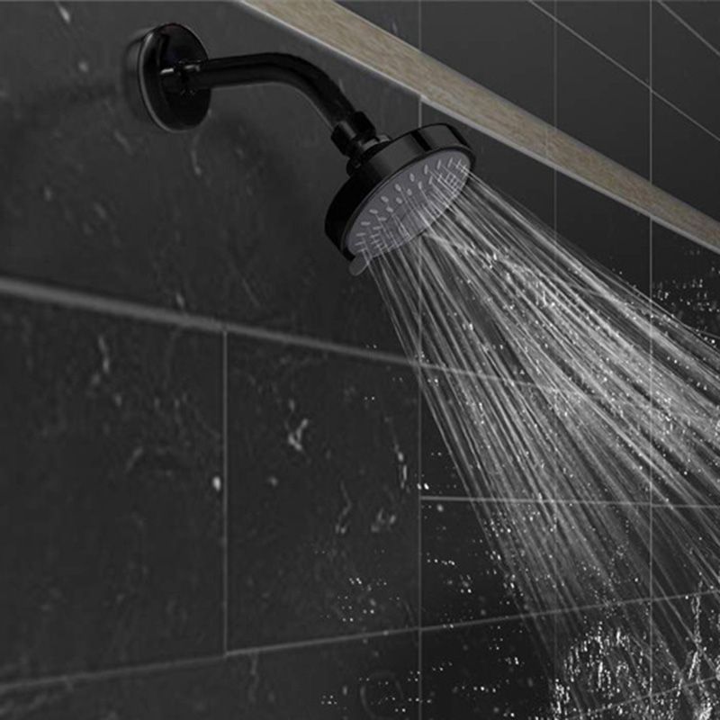 Round Metal Fixed Shower Head Traditional Adjustable Spray Pattern Shower Head Clearhalo 'Bathroom Remodel & Bathroom Fixtures' 'Home Improvement' 'home_improvement' 'home_improvement_shower_heads' 'Shower Heads' 'shower_heads' 'Showers & Bathtubs Plumbing' 'Showers & Bathtubs' 1200x1200_c36f1429-6f35-4e16-a6cc-9cff22afc0d6