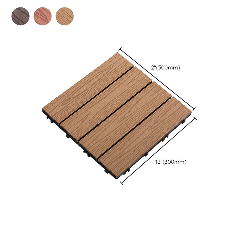 Modern Style Plastic Wood Laminate Flooring Laminate Floor for Outdoor Clearhalo 'Flooring 'Home Improvement' 'home_improvement' 'home_improvement_laminate_flooring' 'Laminate Flooring' 'laminate_flooring' Walls and Ceiling' 1200x1200_c36fed4d-a556-4b6b-8059-c931b1ad60d5