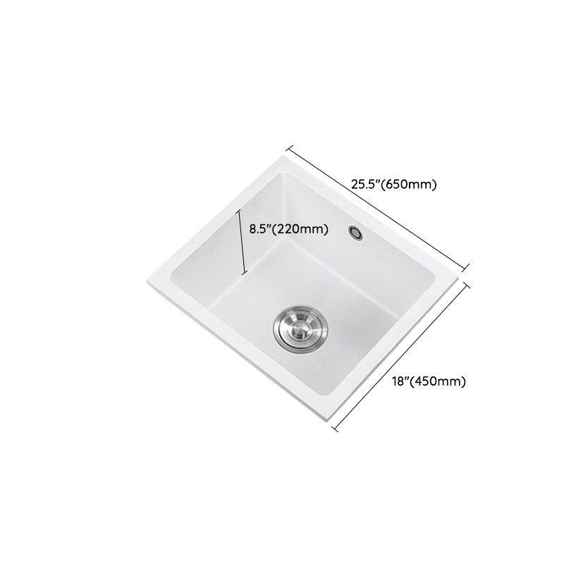 Quartz Kitchen Sink Drop-In Kitchen Sink with Basket Strainer Clearhalo 'Home Improvement' 'home_improvement' 'home_improvement_kitchen_sinks' 'Kitchen Remodel & Kitchen Fixtures' 'Kitchen Sinks & Faucet Components' 'Kitchen Sinks' 'kitchen_sinks' 1200x1200_c39a88e0-87ac-4f9d-a715-6027636bc73a