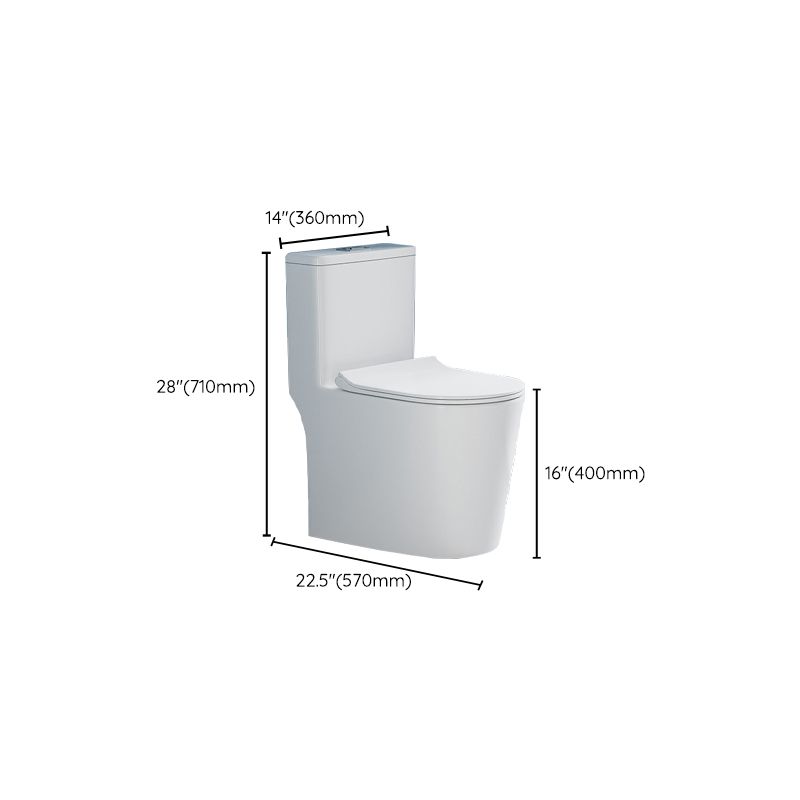 Glossy White Toilet with Glazed Surface Modern All-In-One Toilet Bowl Clearhalo 'Bathroom Remodel & Bathroom Fixtures' 'Home Improvement' 'home_improvement' 'home_improvement_toilets' 'Toilets & Bidets' 'Toilets' 1200x1200_c39ca580-5a76-48d0-b551-f50219d9881b