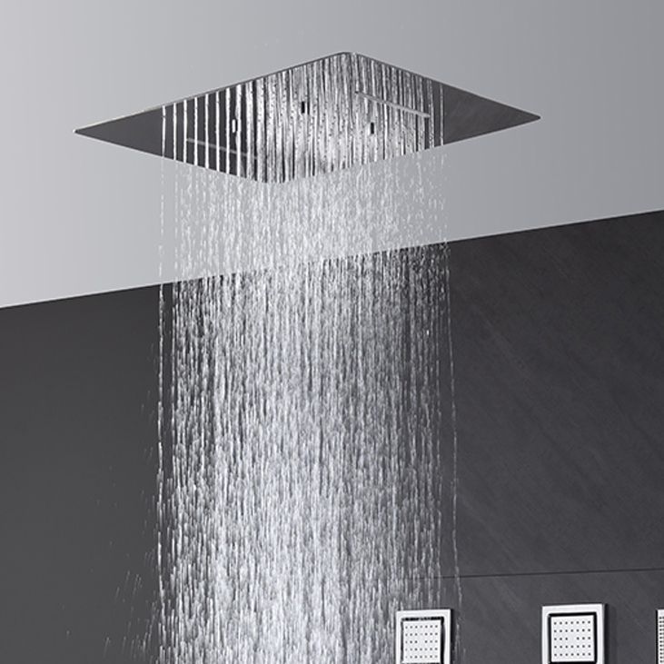 All-copper Concealed Shower Set In-wall Bathroom Minimalist Waterfall Shower Clearhalo 'Bathroom Remodel & Bathroom Fixtures' 'Home Improvement' 'home_improvement' 'home_improvement_shower_faucets' 'Shower Faucets & Systems' 'shower_faucets' 'Showers & Bathtubs Plumbing' 'Showers & Bathtubs' 1200x1200_c3ac55a2-67c9-46bd-aec8-5f8c24cde166