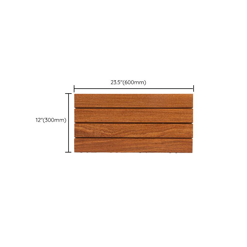 4-Slat Wood Patio Tiles Snap Fit Installation Floor Board Tiles Clearhalo 'Home Improvement' 'home_improvement' 'home_improvement_outdoor_deck_tiles_planks' 'Outdoor Deck Tiles & Planks' 'Outdoor Flooring & Tile' 'Outdoor Remodel' 'outdoor_deck_tiles_planks' 1200x1200_c3b9b23f-3032-4653-8c85-4f882e7212d0