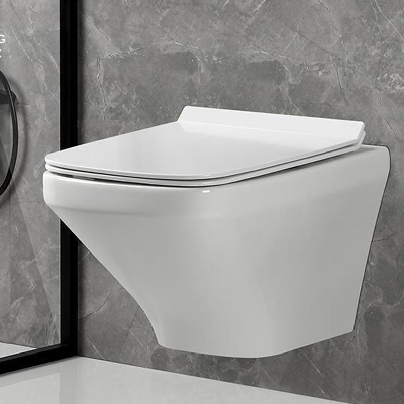 Wall Mount Flush Toilet One-Piece Toilet Contemporary Porcelain Toilet Clearhalo 'Bathroom Remodel & Bathroom Fixtures' 'Home Improvement' 'home_improvement' 'home_improvement_toilets' 'Toilets & Bidets' 'Toilets' 1200x1200_c3c02e20-e0e6-46aa-bd3c-d0d69a05dd46