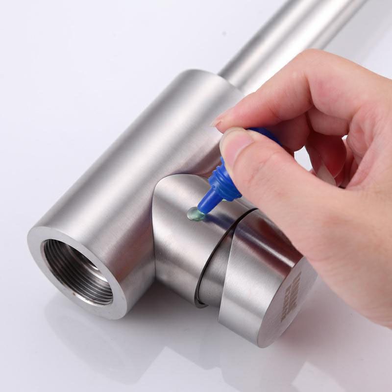 Modern 1-Handle Faucets 304 Stainless Steel with Water Dispenser Standard Kitchen Faucets Clearhalo 'Home Improvement' 'home_improvement' 'home_improvement_kitchen_faucets' 'Kitchen Faucets' 'Kitchen Remodel & Kitchen Fixtures' 'Kitchen Sinks & Faucet Components' 'kitchen_faucets' 1200x1200_c3e17cf9-f0af-455a-906b-158f11b92dee