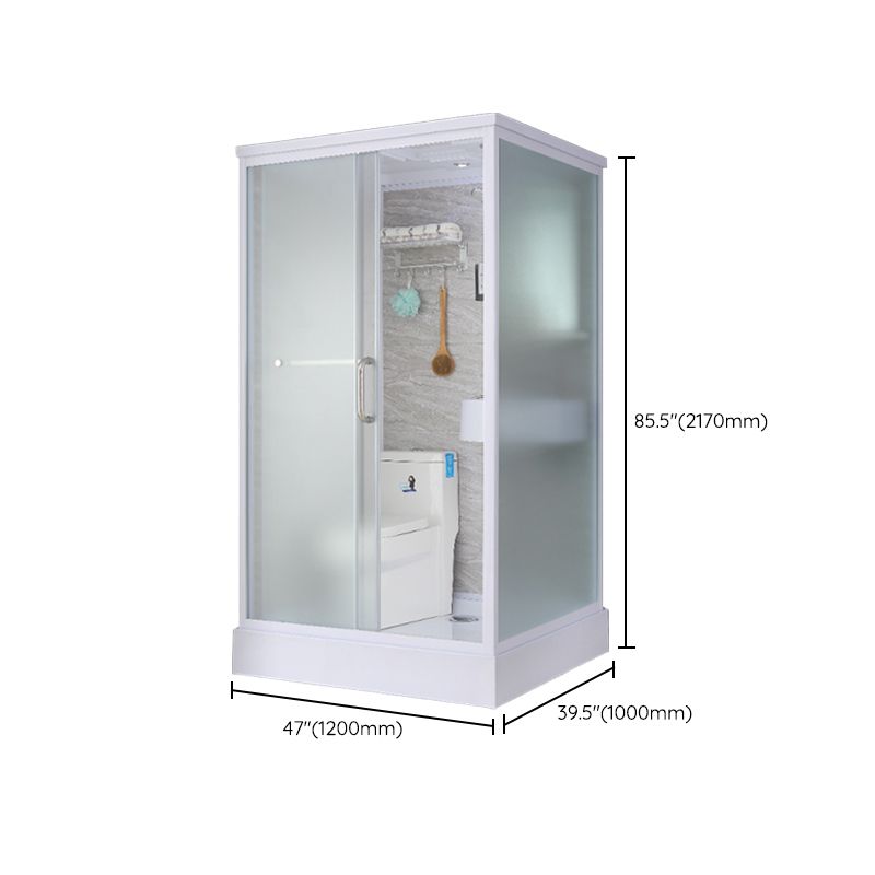 Framed Corner Shower Enclosure Rectangle Shower Enclosure with Faucet Included Clearhalo 'Bathroom Remodel & Bathroom Fixtures' 'Home Improvement' 'home_improvement' 'home_improvement_shower_stalls_enclosures' 'Shower Stalls & Enclosures' 'shower_stalls_enclosures' 'Showers & Bathtubs' 1200x1200_c4017d14-8056-4ca5-9d60-84a2784ab4f2