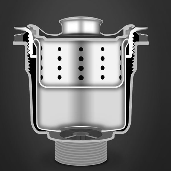 Contemporary Style Kitchen Sink Stainless Steel Round Drop-In Kitchen Sink Clearhalo 'Home Improvement' 'home_improvement' 'home_improvement_kitchen_sinks' 'Kitchen Remodel & Kitchen Fixtures' 'Kitchen Sinks & Faucet Components' 'Kitchen Sinks' 'kitchen_sinks' 1200x1200_c4575c8d-586b-4bc6-ad4f-ee3af9cf283b