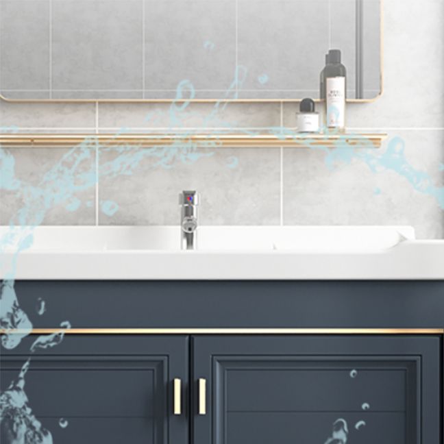 Glam Bathroom Vanity Set Freestanding Faucet Included Bathroom Sink Vanity Clearhalo 'Bathroom Remodel & Bathroom Fixtures' 'Bathroom Vanities' 'bathroom_vanities' 'Home Improvement' 'home_improvement' 'home_improvement_bathroom_vanities' 1200x1200_c45b7566-61e4-473a-8d82-5af101fe7d35