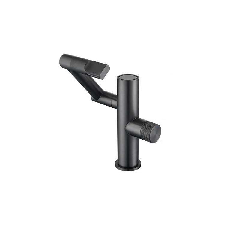 Contemporary Pull down Single Rotary Switch Kitchen Faucet Low Profile Faucet Clearhalo 'Home Improvement' 'home_improvement' 'home_improvement_kitchen_faucets' 'Kitchen Faucets' 'Kitchen Remodel & Kitchen Fixtures' 'Kitchen Sinks & Faucet Components' 'kitchen_faucets' 1200x1200_c4e345be-9207-4ded-835f-39fa8e156208