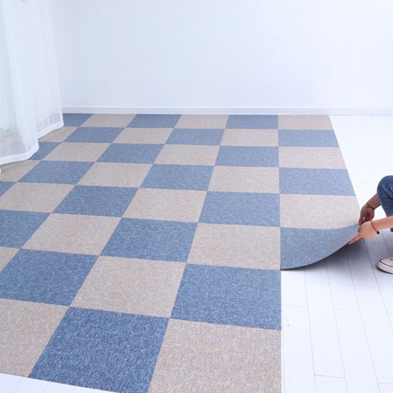 Scratch Resistant Plastic Floor Square Edge Peel & Stick Floor Tiles Clearhalo 'Flooring 'Home Improvement' 'home_improvement' 'home_improvement_vinyl_flooring' 'Vinyl Flooring' 'vinyl_flooring' Walls and Ceiling' 1200x1200_c4ef6330-92e5-43d7-9c7f-20a4a6f4142f