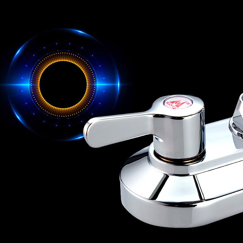 High-Arc Brass Bathroom Faucet Double Handle Vessel Sink Faucet Clearhalo 'Bathroom Remodel & Bathroom Fixtures' 'Bathroom Sink Faucets' 'Bathroom Sinks & Faucet Components' 'bathroom_sink_faucets' 'Home Improvement' 'home_improvement' 'home_improvement_bathroom_sink_faucets' 1200x1200_c4ffa1cf-d385-4734-9e44-5aee640799de