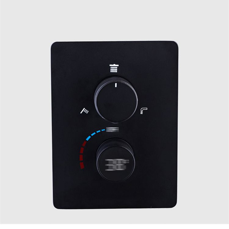 Modern Shower System Dual Shower Head Slide Bar Thermostatic Wall Mounted Shower Set Clearhalo 'Bathroom Remodel & Bathroom Fixtures' 'Home Improvement' 'home_improvement' 'home_improvement_shower_faucets' 'Shower Faucets & Systems' 'shower_faucets' 'Showers & Bathtubs Plumbing' 'Showers & Bathtubs' 1200x1200_c5212318-89ae-4c5f-b26e-1807cc8ec2fd