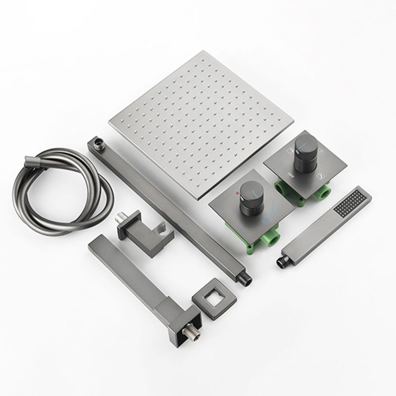 Modern Shower Trim Brass Handheld Shower Head Wall Mounted Shower System Clearhalo 'Bathroom Remodel & Bathroom Fixtures' 'Home Improvement' 'home_improvement' 'home_improvement_shower_faucets' 'Shower Faucets & Systems' 'shower_faucets' 'Showers & Bathtubs Plumbing' 'Showers & Bathtubs' 1200x1200_c53feb2e-46b1-47f4-b2ec-ce4ef00b0bbf