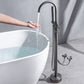 Floor Mounted Copper Freestanding Tub Filler Freestanding Rotatable Tub Filler Trim Clearhalo 'Bathroom Remodel & Bathroom Fixtures' 'Bathtub Faucets' 'bathtub_faucets' 'Home Improvement' 'home_improvement' 'home_improvement_bathtub_faucets' 1200x1200_c5651b7f-8316-4147-b5e4-3f29cb64b27c