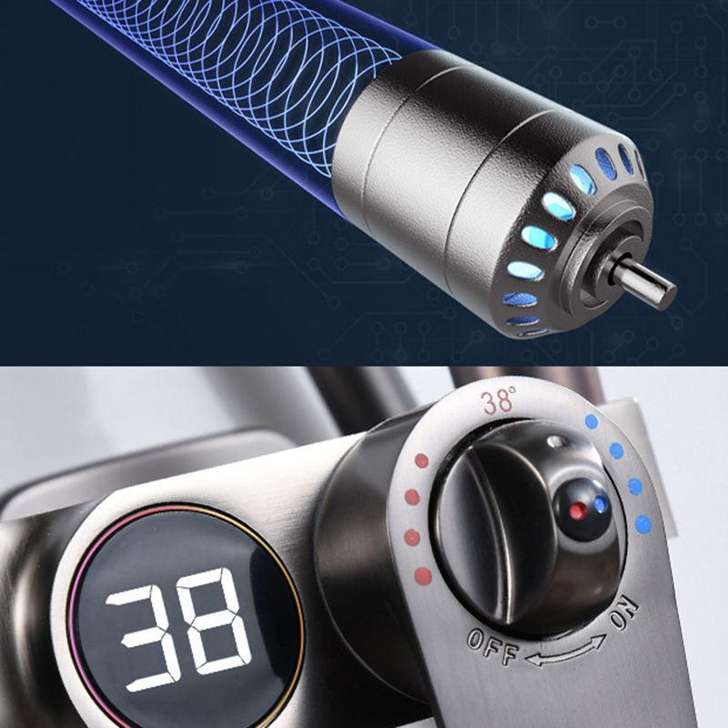 Brass Round Shower System Thermostatic Slide Bar Included Shower Set Clearhalo 'Bathroom Remodel & Bathroom Fixtures' 'Home Improvement' 'home_improvement' 'home_improvement_shower_faucets' 'Shower Faucets & Systems' 'shower_faucets' 'Showers & Bathtubs Plumbing' 'Showers & Bathtubs' 1200x1200_c5757976-123d-428a-91f6-993bd2f3b739