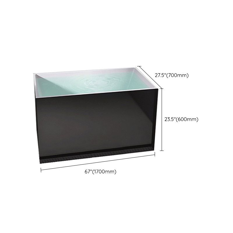 Modern Corner White Acrylic Bathtub Rectangle with Drain Bath Tub for Bathroom Clearhalo 'Bathroom Remodel & Bathroom Fixtures' 'Bathtubs' 'Home Improvement' 'home_improvement' 'home_improvement_bathtubs' 'Showers & Bathtubs' 1200x1200_c5b71fd8-7ae8-41d6-b343-f38e47953faf