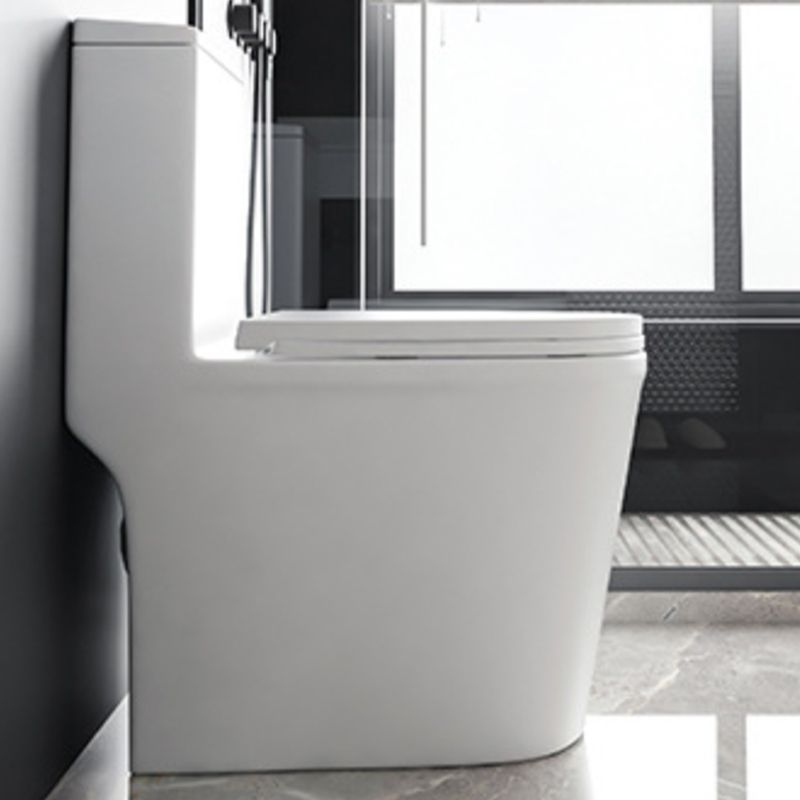 Contemporary 1-Piece Toilet Bowl Floor Mounted White Urine Toilet for Bathroom Clearhalo 'Bathroom Remodel & Bathroom Fixtures' 'Home Improvement' 'home_improvement' 'home_improvement_toilets' 'Toilets & Bidets' 'Toilets' 1200x1200_c5d4b4ed-8871-4b64-8f68-3a7cf01e30c6