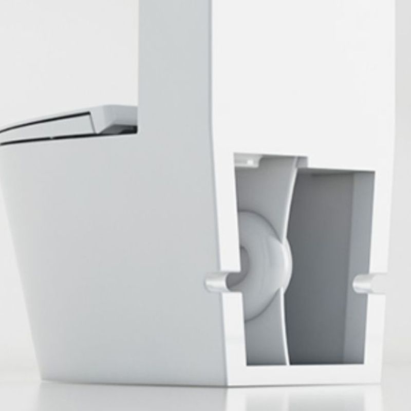 Modern White Floor Mount Toilet Slow Close Seat Included Toilet Bowl for Bathroom Clearhalo 'Bathroom Remodel & Bathroom Fixtures' 'Home Improvement' 'home_improvement' 'home_improvement_toilets' 'Toilets & Bidets' 'Toilets' 1200x1200_c6172d3a-fd7c-4125-82b0-acc27fd8cd15