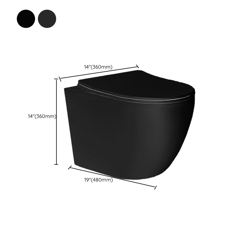 Contemporary Wall Hung Flush Toilet Ceramic Urine Toilet for Bathroom Clearhalo 'Bathroom Remodel & Bathroom Fixtures' 'Home Improvement' 'home_improvement' 'home_improvement_toilets' 'Toilets & Bidets' 'Toilets' 1200x1200_c6191613-f47f-4289-811c-e02ba52d66b4