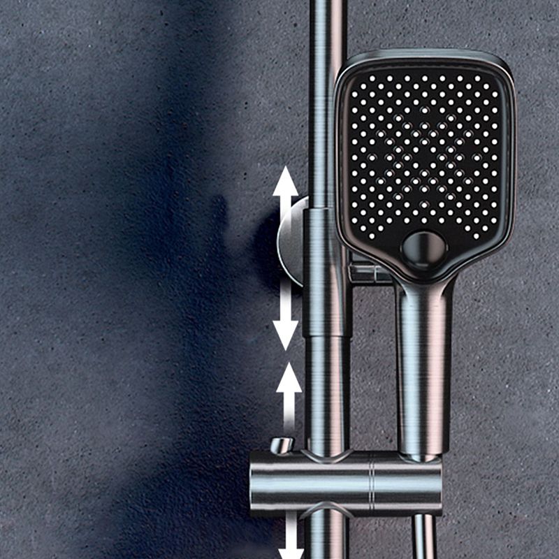 Ellipse Shower Set Intelligent Digital Display Thermostatic Shower Diamond Button Clearhalo 'Bathroom Remodel & Bathroom Fixtures' 'Home Improvement' 'home_improvement' 'home_improvement_shower_faucets' 'Shower Faucets & Systems' 'shower_faucets' 'Showers & Bathtubs Plumbing' 'Showers & Bathtubs' 1200x1200_c62ab124-d0fa-42bd-9391-6142f3d03c07