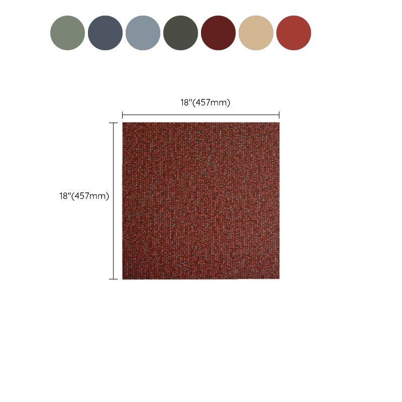Square Plastic Floor Water Resistant Peel & Stick Floor Tile Floor Leather Clearhalo 'Flooring 'Home Improvement' 'home_improvement' 'home_improvement_vinyl_flooring' 'Vinyl Flooring' 'vinyl_flooring' Walls and Ceiling' 1200x1200_c63e6a2f-c100-4482-9c7a-868e72ca63e9