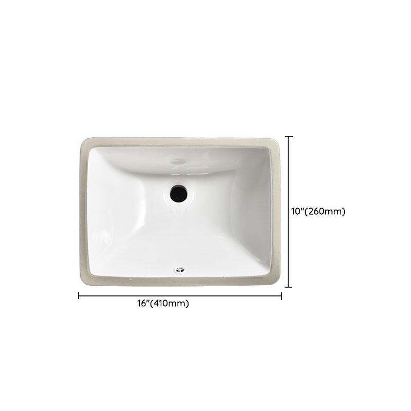 Contemporary Wash Stand Ceramic Metal Undermount Bathroom Sink Clearhalo 'Bathroom Remodel & Bathroom Fixtures' 'Bathroom Sinks & Faucet Components' 'Bathroom Sinks' 'bathroom_sink' 'Home Improvement' 'home_improvement' 'home_improvement_bathroom_sink' 1200x1200_c68048d2-10a6-4f3f-b959-1ac5e8933873