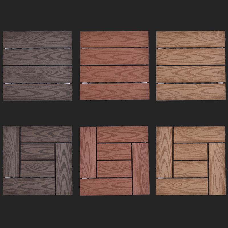 Modern Plastic Wood Laminate Plank Flooring Outdoors Mildew Resistant Laminate Clearhalo 'Flooring 'Home Improvement' 'home_improvement' 'home_improvement_laminate_flooring' 'Laminate Flooring' 'laminate_flooring' Walls and Ceiling' 1200x1200_c6829050-1452-46a7-8959-959cdaeb32dd